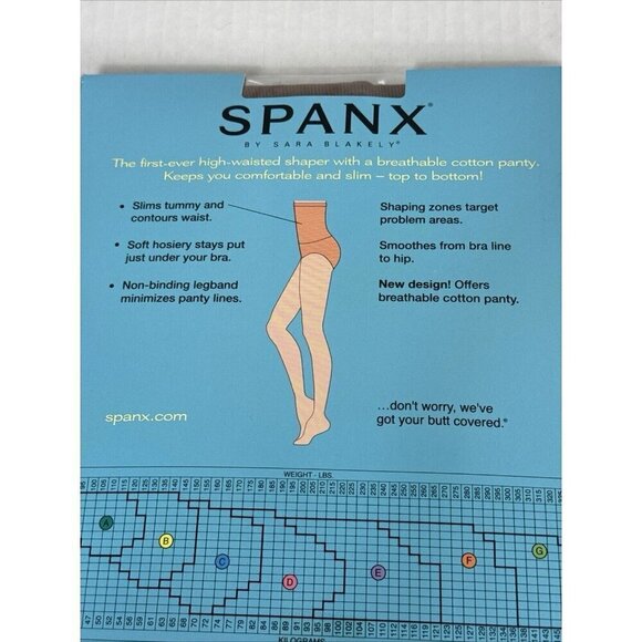 Spanx Higher Power Brief High Waisted Panty Size A Coco 8520 - Picture 4 of 12
